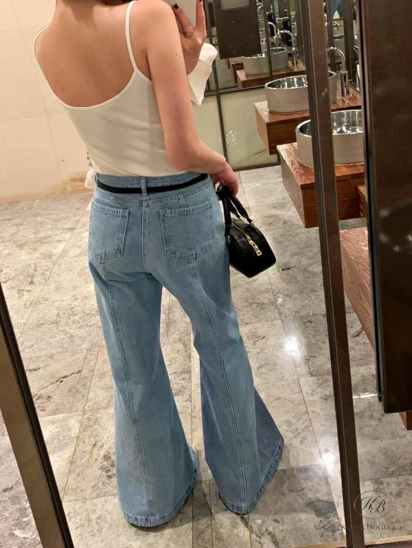 SS145 春季 腰部以下都是腿的牛仔褲 