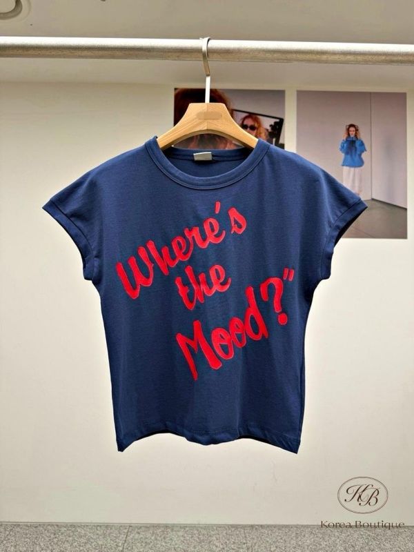 SS200 春季 標語造型的tee 