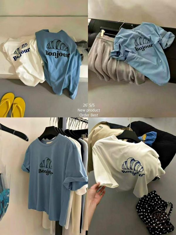 SS163 春季 早安可頌tee 