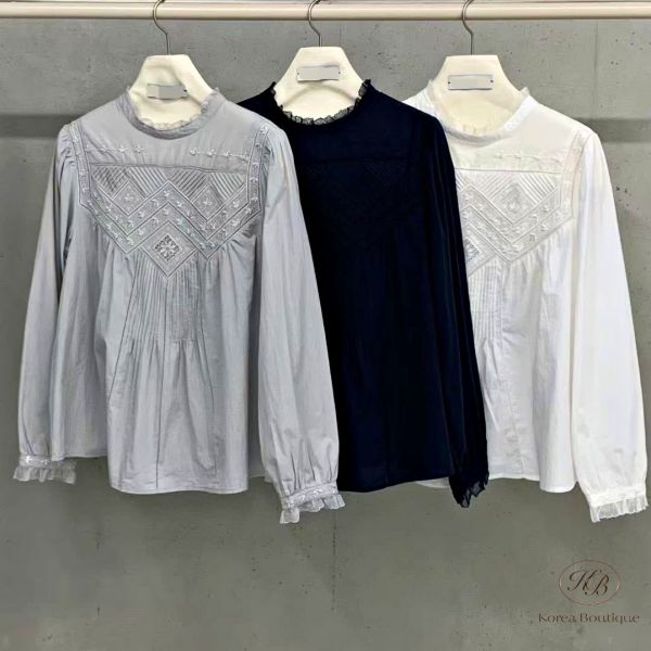 Fw121 秋季 Helder精緻蕾絲襯衫 