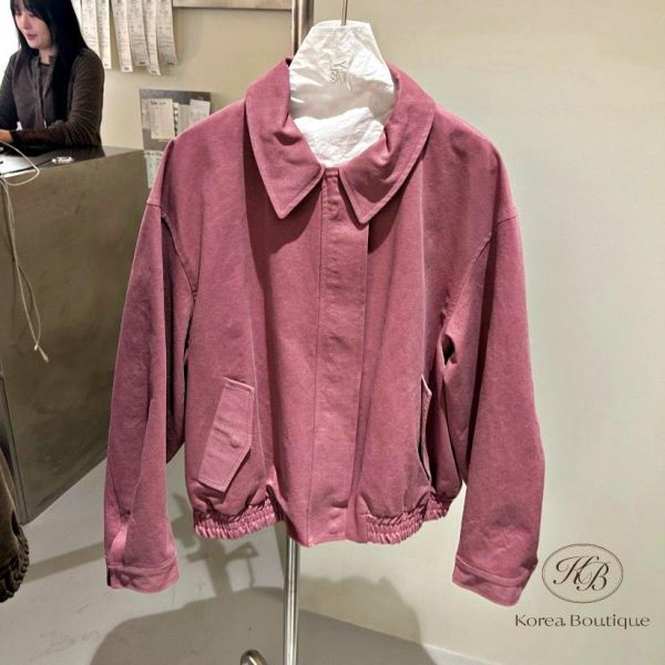 SS171 春季 版型好好看的麂皮棒球外套 