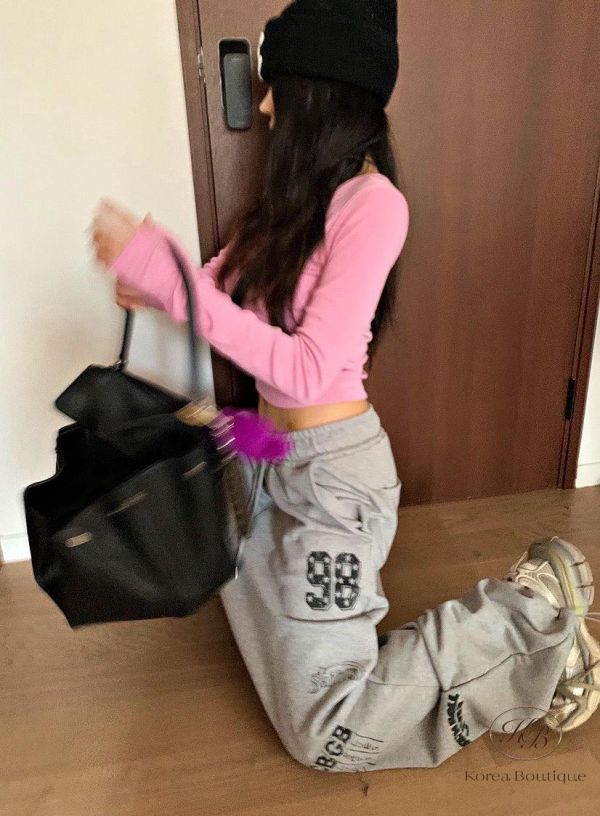 FW2749 秋季 喜歡粉色的半排扣上衣 