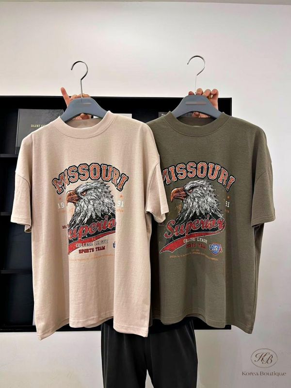 SS413 春季 好時髦的老鷹tee 