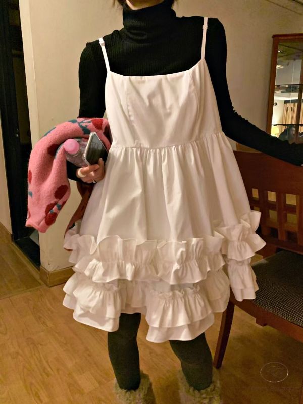 FWKR77 冬季 澎度很美的洋裝 