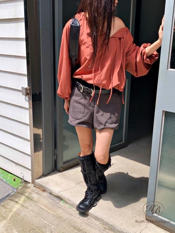 FW2753 秋季 很美的綁帶蝴蝶結上衣 清新優雅 