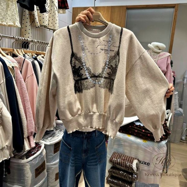 FWKR89 冬季 馬甲造型絨布上衣 