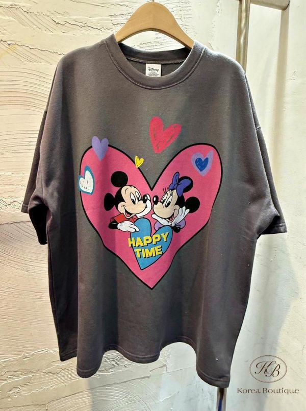 SS436 春季 愛心塗鴉米奇tee 