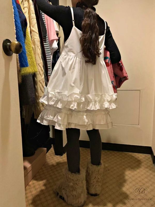 FWKR77 冬季 澎度很美的洋裝 