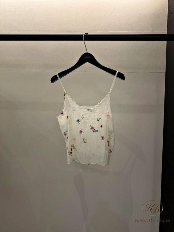 SS377 春季 細節好多的細肩帶上衣 