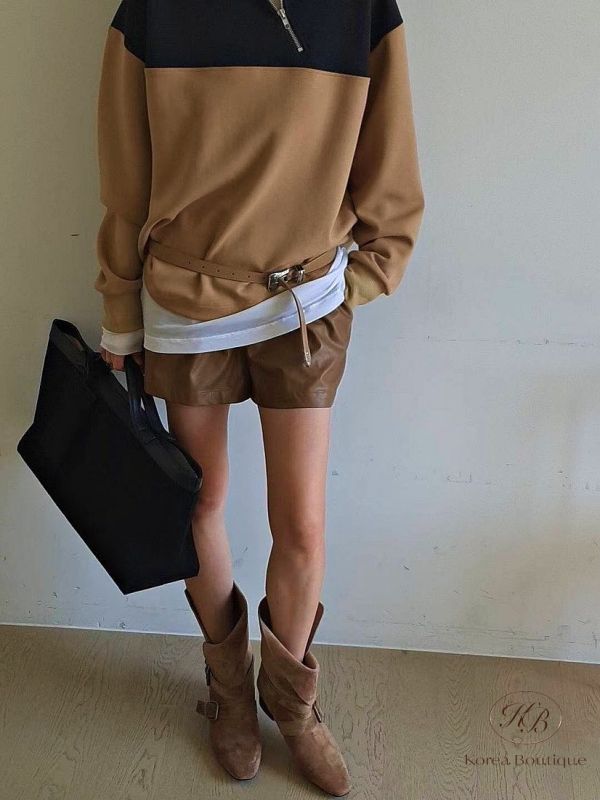 Fw369 秋季 有設計感的大學衛衣 