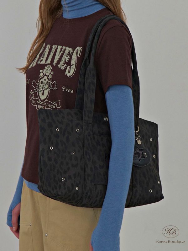 Fw135 秋季 Raive 豹紋包包 