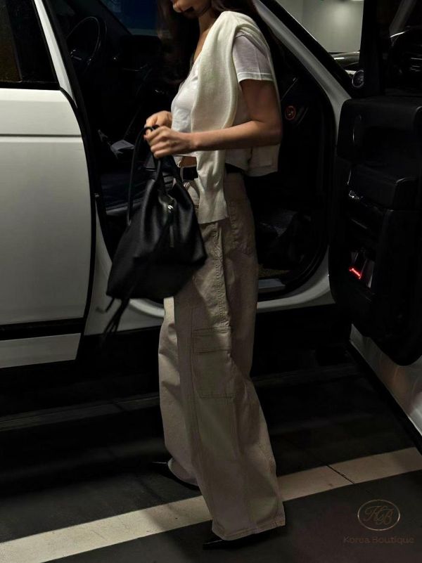 SS168 春季 好看的彎刀丹寧牛仔褲 