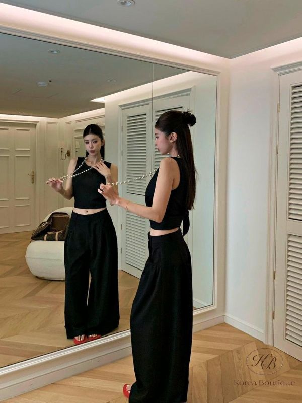 SS397 春季 後背蕾絲設計上衣 