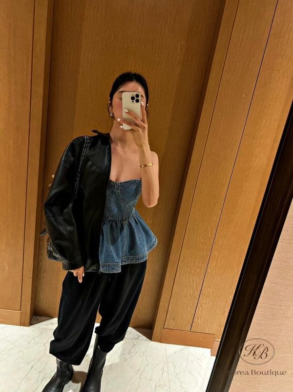 SS180 春季 馬甲洋裝感上衣 