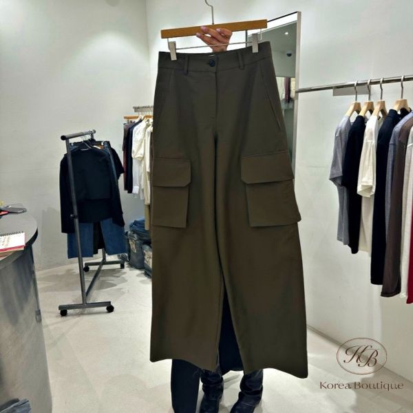 Fw213 秋季 直筒工裝褲 
