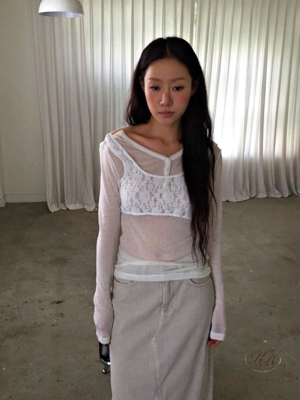 FW2791 秋季 維透膚排扣上衣 