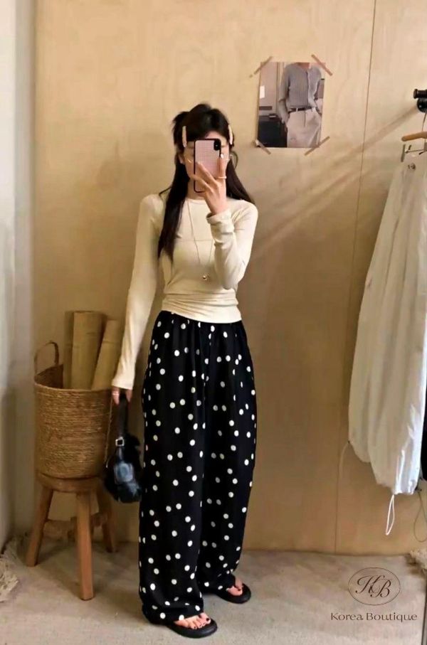 SS302 春季 可愛的點點褲 