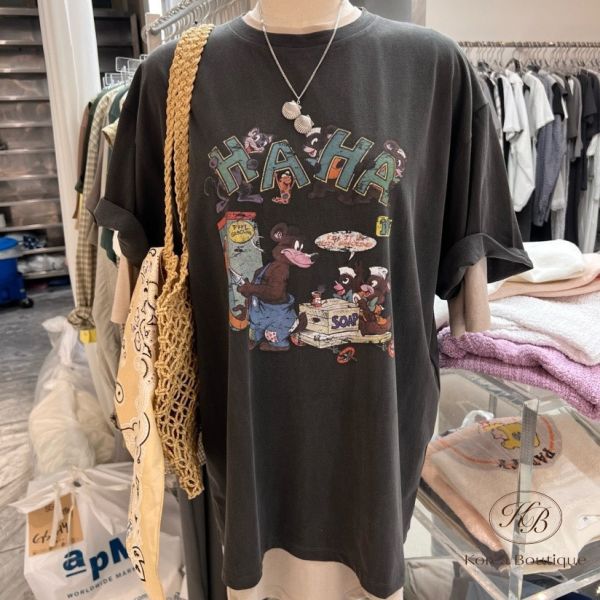 Su16 夏裝 可愛童趣熊熊tee 