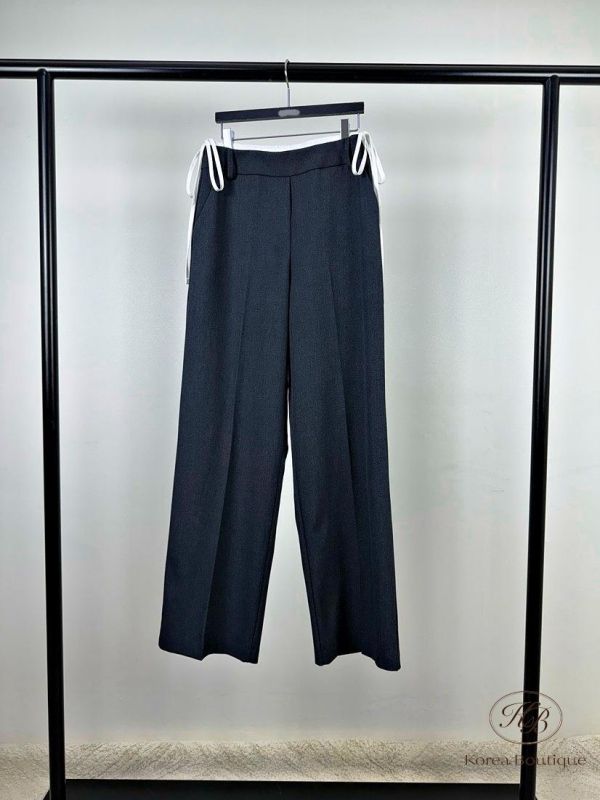 SS207 春季 蝴蝶結西裝褲 