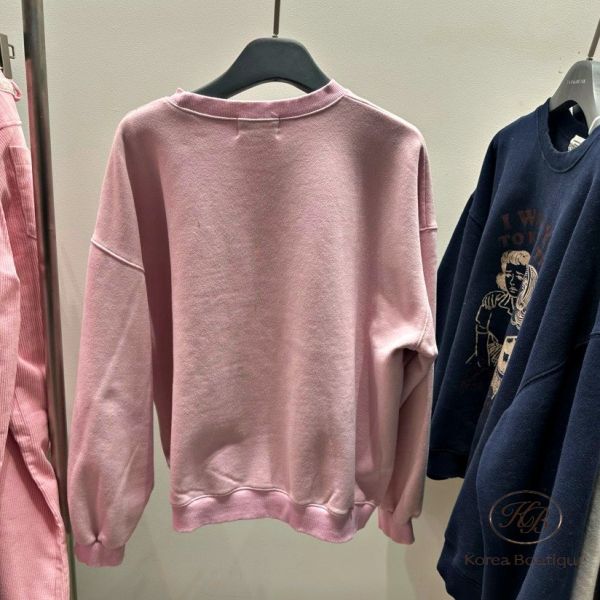 FWKR73 冬季 漫畫女郎 加絨衛衣 