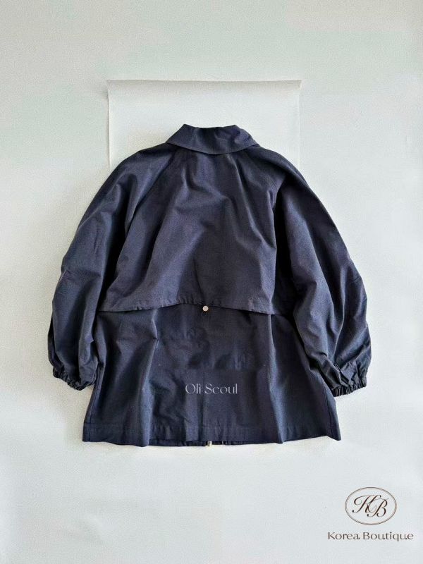 Fw115 秋季 內裡是格子布的風衣 