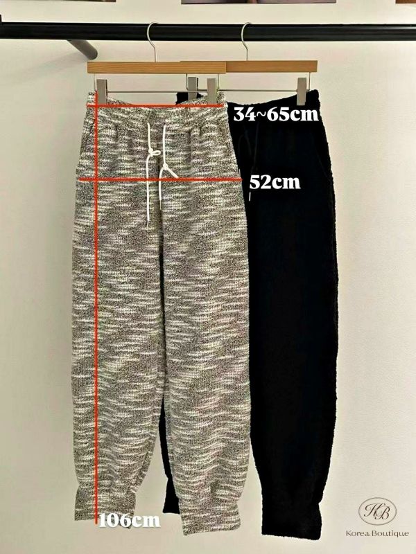 FWKR93 冬季 紋路很美的休閒長褲 