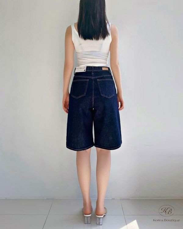 SS224  春季 六分牛仔褲 