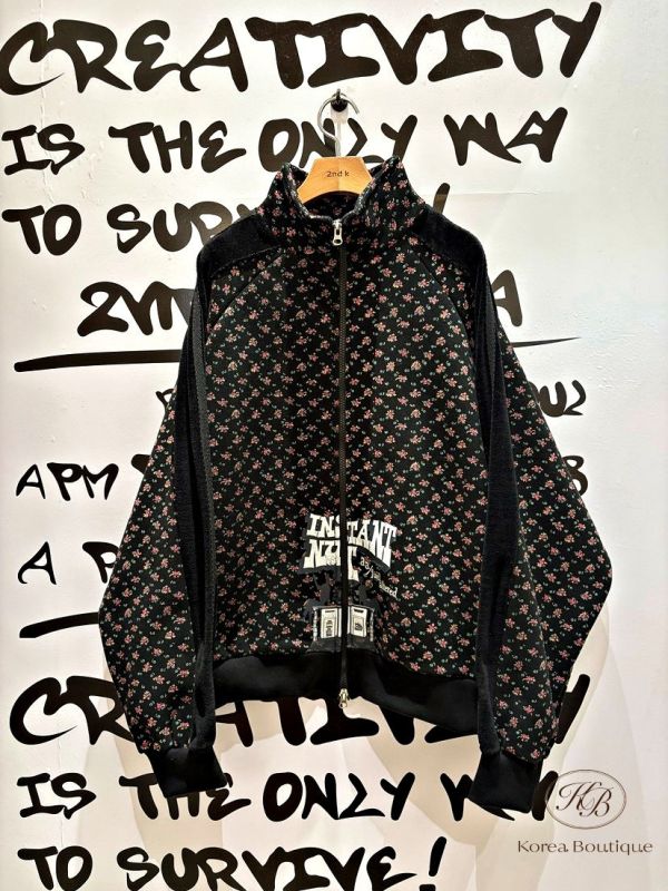 Fw452 冬季 絨布花樣運動套裝 