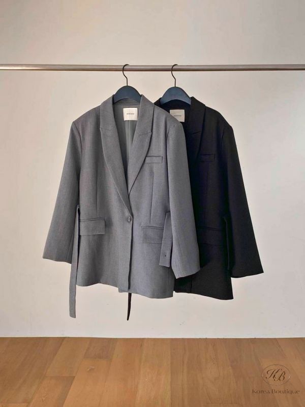 Fw292 秋季 綁帶西裝外套 套裝 