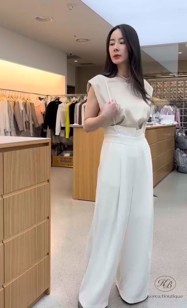 Spv68 夏裝 絲綢感質感吊帶套裝 可以拆賣 