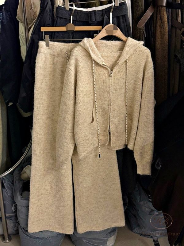 FWKR72 冬季 抽繩設計的褲裝 