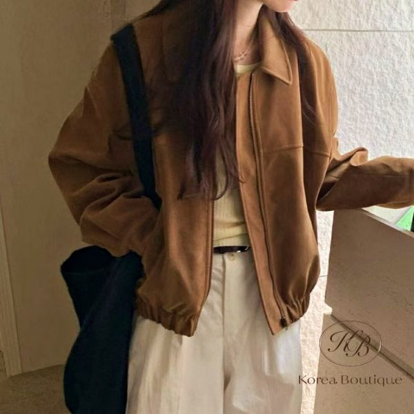 Fw250 秋季 麂皮夾克外套 