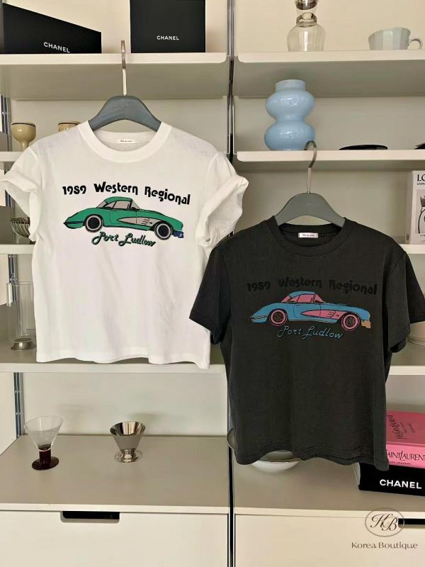 SS219 春季 彩色車車tee 