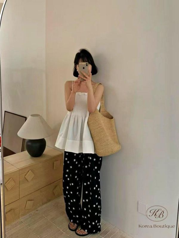 SS302 春季 可愛的點點褲 