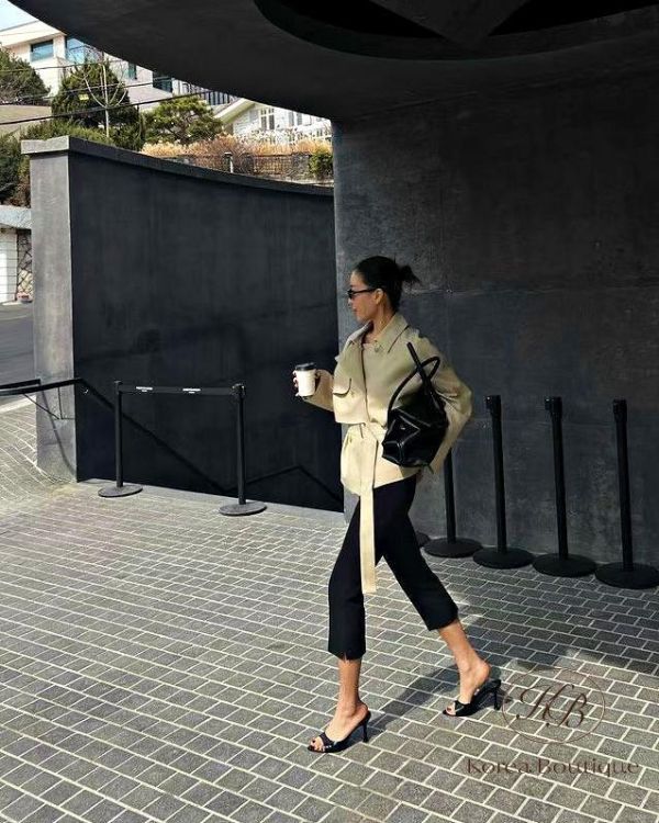 SS176 春季 時髦六分褲 