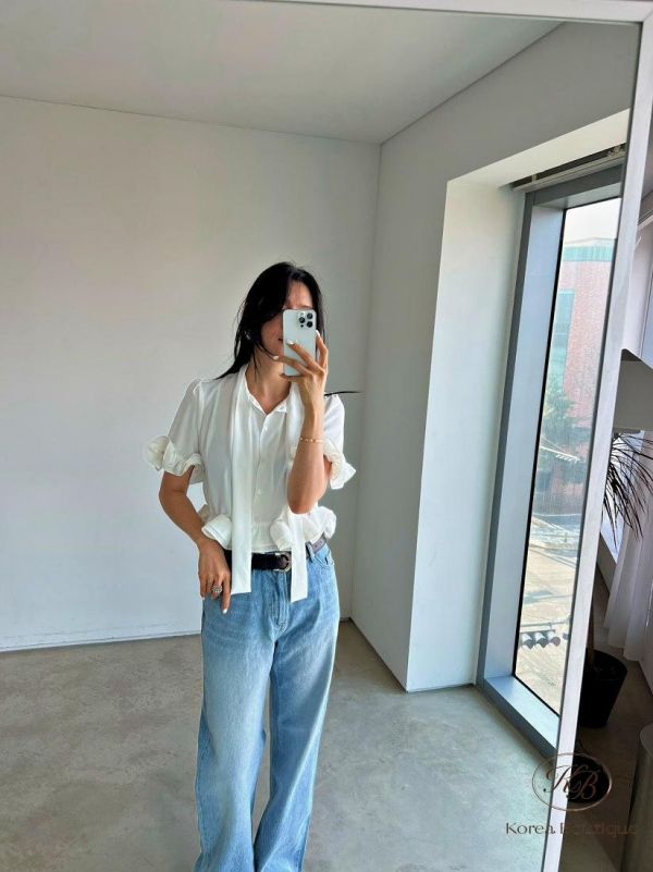 SS182 春季 好美的波浪襯衫 