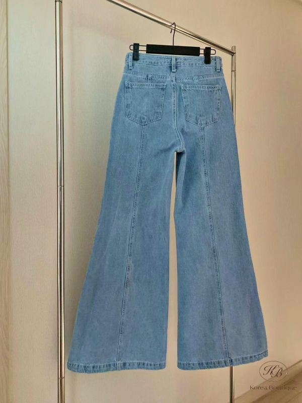 SS145 春季 腰部以下都是腿的牛仔褲 