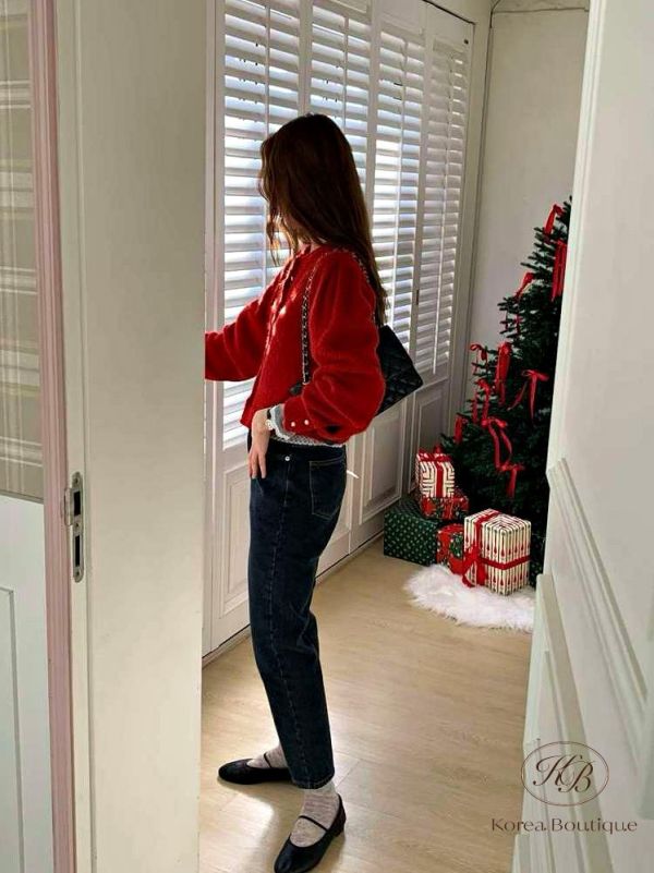 Fw472 冬季 金扣小外套 