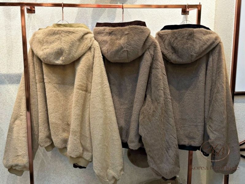 Fw396 秋季 正反兩穿的連帽外套 