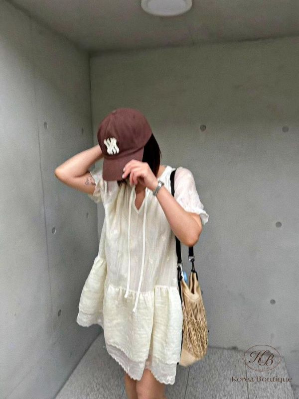 SS422 春季 好美的民俗感洋裝 