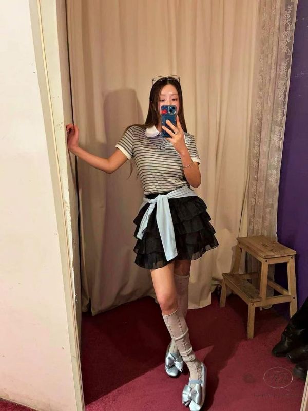 SS133 春季 短袖條紋polo杉 