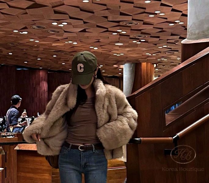 Fw414 秋季 皮草大衣外套 