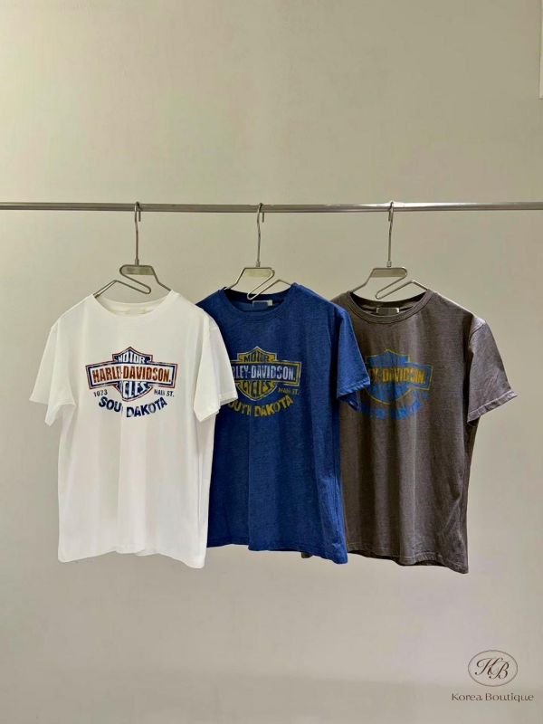 SS557 夏季 哈雷招牌tee 