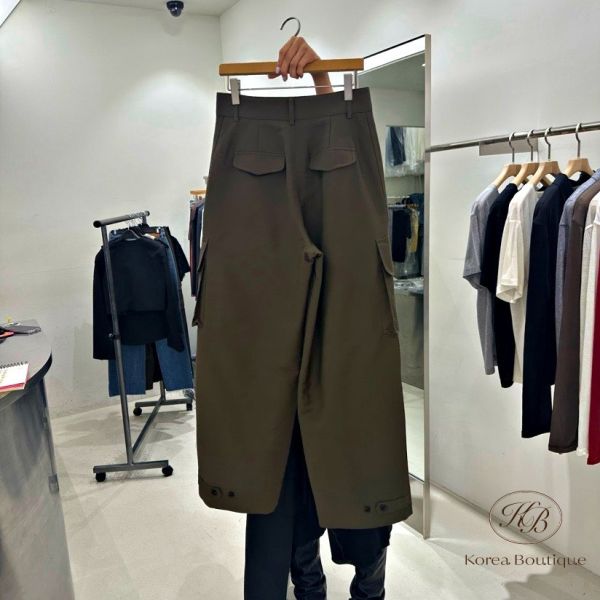 Fw213 秋季 直筒工裝褲 