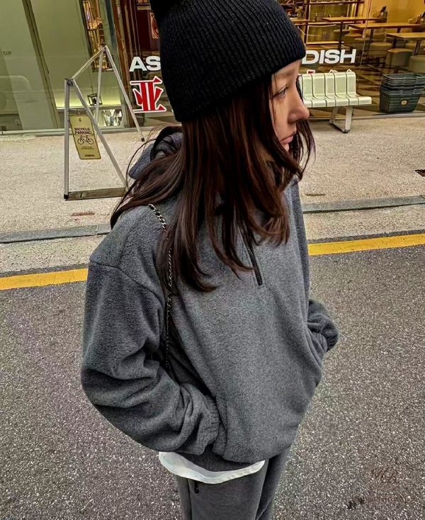 Fw410 秋季 絨布連帽外套套裝 