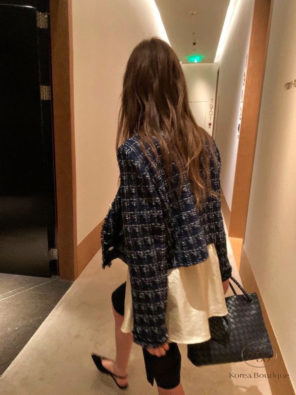 Fw309 秋季 顏色很美小香外套 