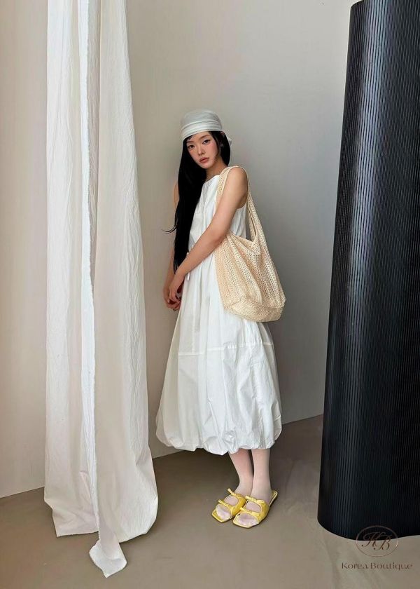 SS382 春季 氣球感連身洋裝 