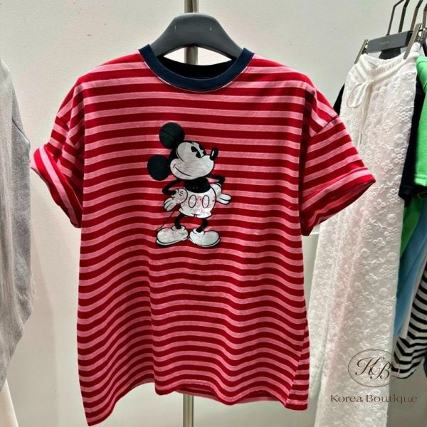 SS128 春季 米奇可愛tee 