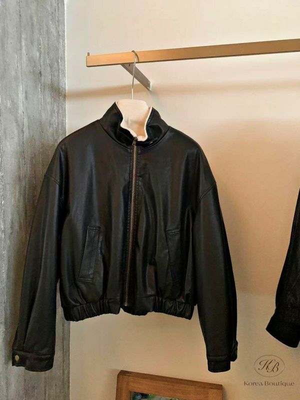 Fw468 冬季 毛茸茸內刷毛皮外套 