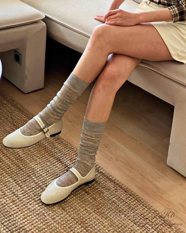 SS246 春季 春夏很需要百搭的圓頭娃娃鞋 